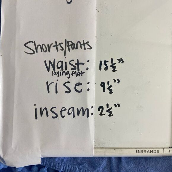 J. Crew Women's Blue Pom Pom Drawstring Linen Cotton Casual Shorts Size Small - Picture 6 of 6